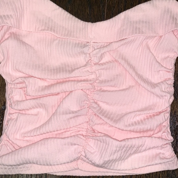 Bubblegum pink Forever21 Halter tank top - Picture 3 of 3